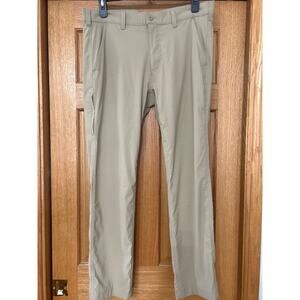 Eddie Bauer Travex Mens 38 x 31 Actual Hiking Travel Nylon Spandex Beige